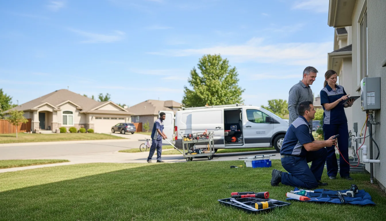 Tankless water heater service in Dudley, MA
